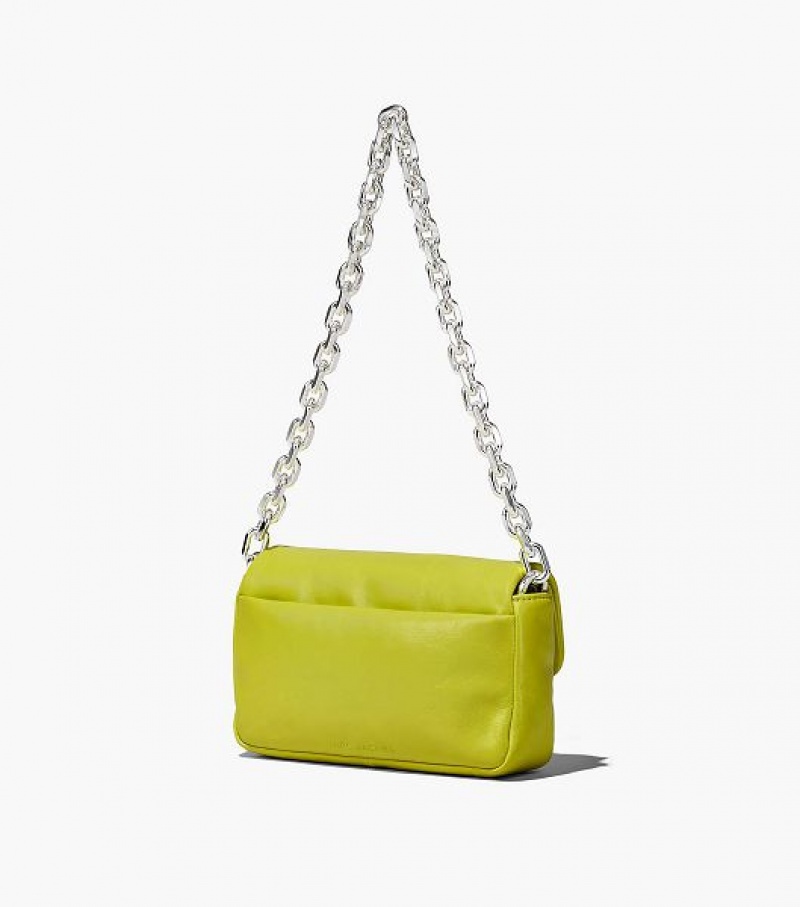 Light Green Marc Jacobs The J Marc Mini Women's Shoulder Bags | 08761FUVX