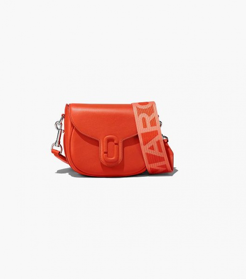 Orange Marc Jacobs The J Marc Small Women\'s Saddle Bags | 97132KLUS