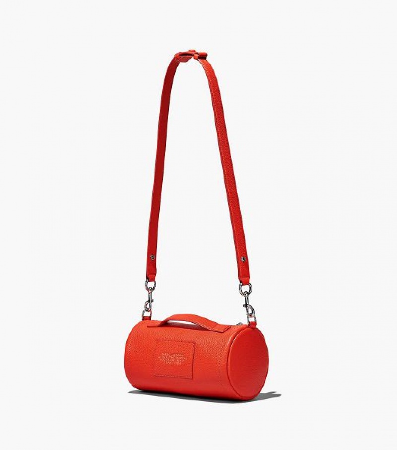 Orange Marc Jacobs The Leather Women's Duffle Bags | 51042YJHV