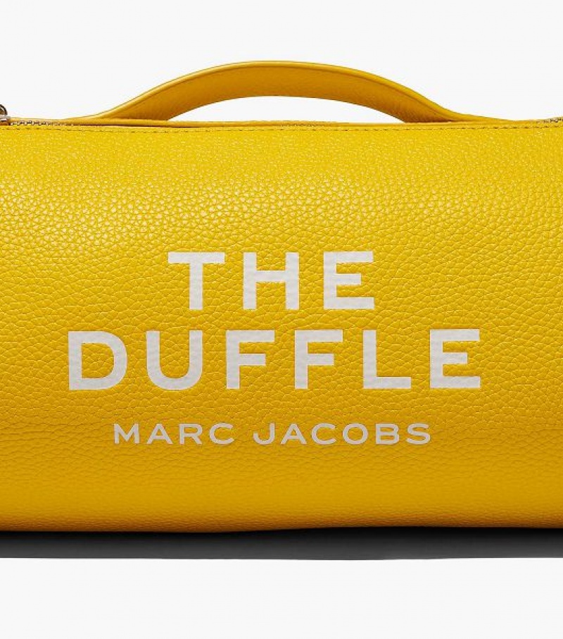 Orange Marc Jacobs The Leather Women's Duffle Bags | 71802XMWH