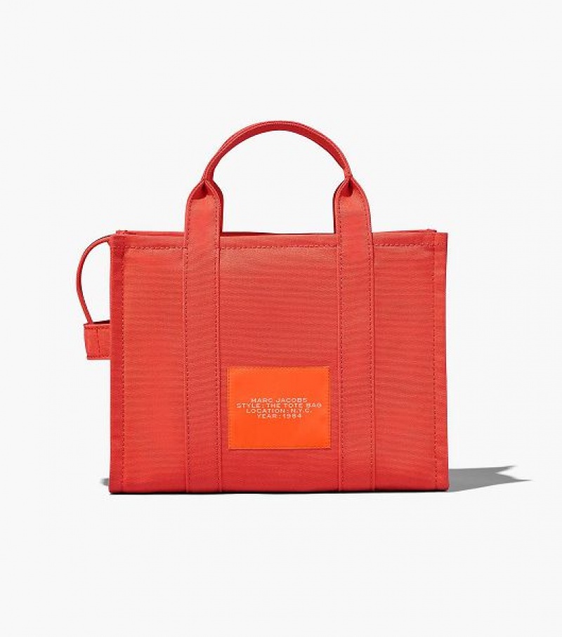 Orange Marc Jacobs The Medium Women's Tote Bags | 84163IONE