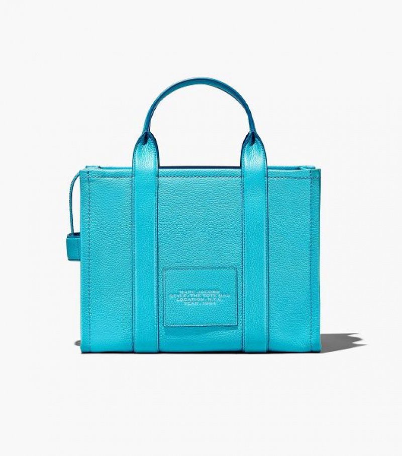 Pool Marc Jacobs The Leather Medium Women's Tote Bags | 69281XZGO