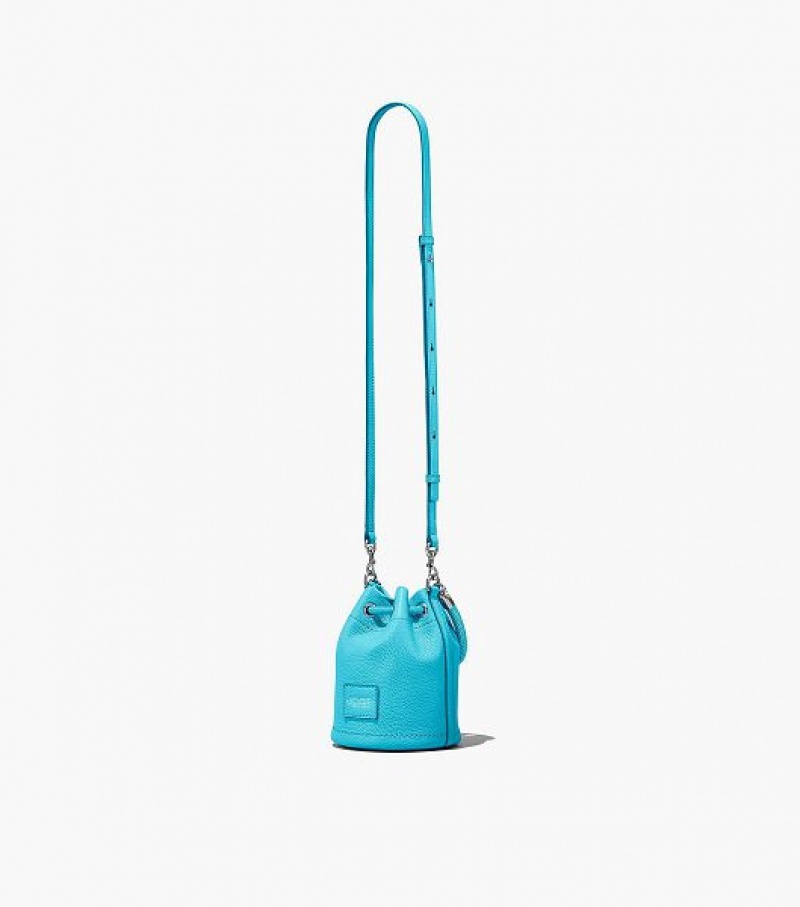 Pool Marc Jacobs The Leather Mini Women's Bucket Bags | 59780SDHK