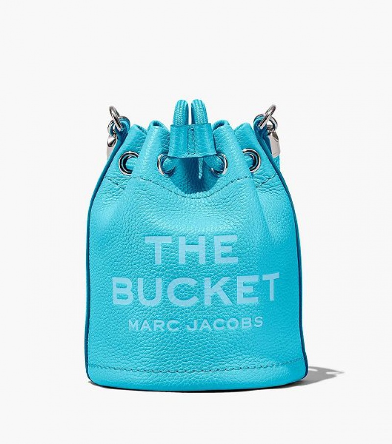 Pool Marc Jacobs The Leather Mini Women's Bucket Bags | 59780SDHK