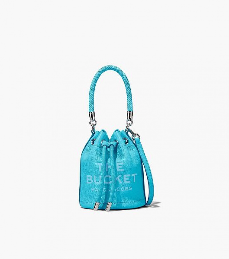 Pool Marc Jacobs The Leather Mini Women\'s Bucket Bags | 59780SDHK