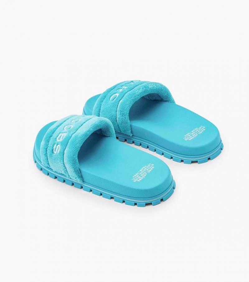 Pool Marc Jacobs The Terry Women's Slides | 41923CWIJ