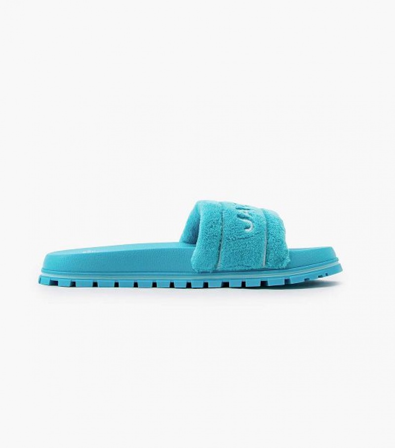 Pool Marc Jacobs The Terry Women's Slides | 41923CWIJ