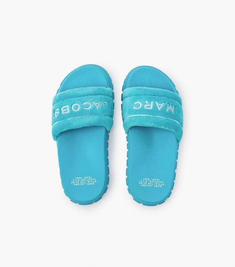 Pool Marc Jacobs The Terry Women's Slides | 41923CWIJ