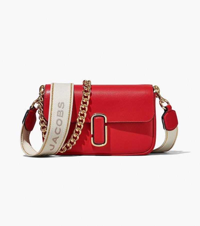 Red Marc Jacobs The J Marc Women\'s Shoulder Bags | 73014VWMU