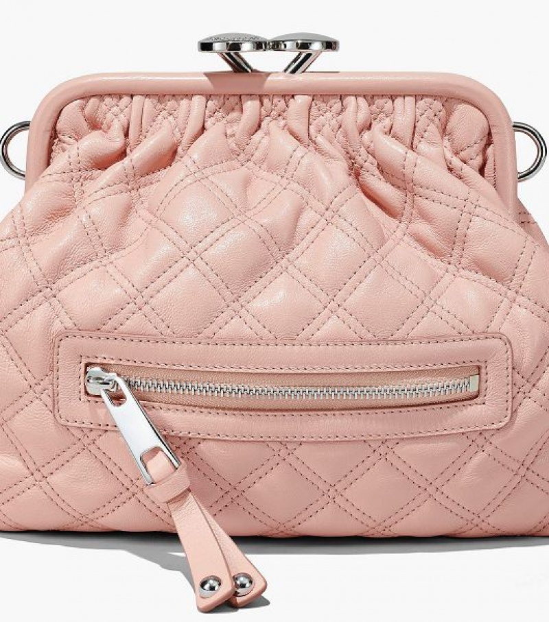 Rose Marc Jacobs Re-Edition Quilted Leather Little Women's Shoulder Bags | 59027LRSU