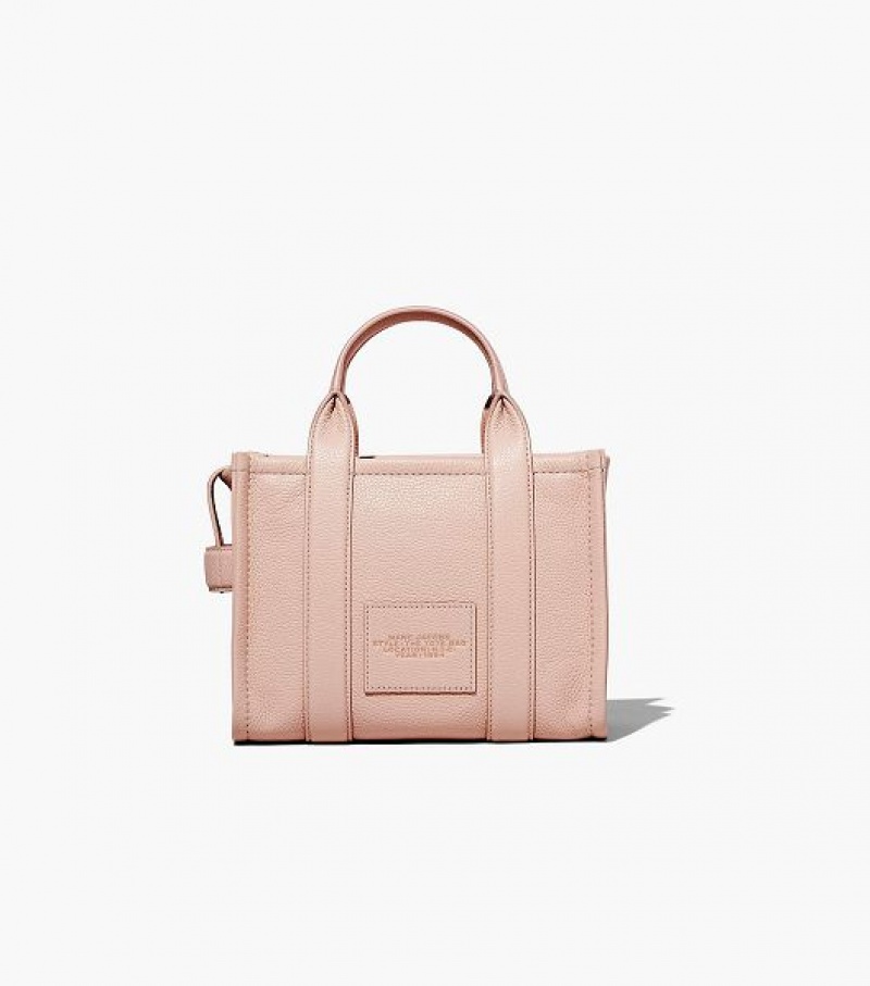 Rose Marc Jacobs The Leather Small Women's Tote Bags | 20685ZWNL