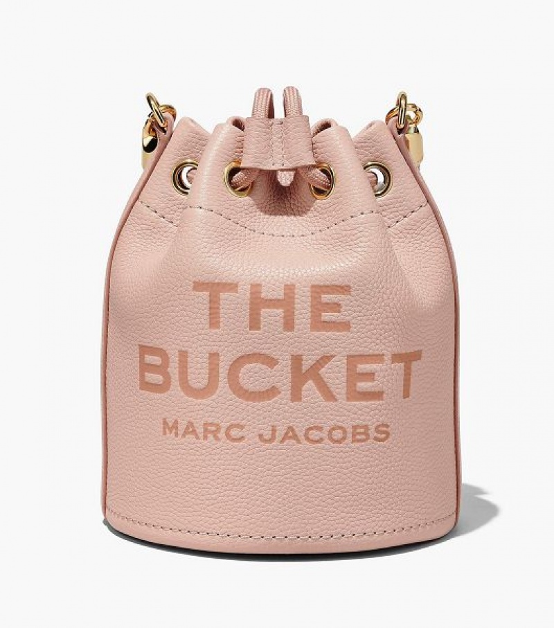 Rose Marc Jacobs The Leather Women's Bucket Bags | 86914ADTC