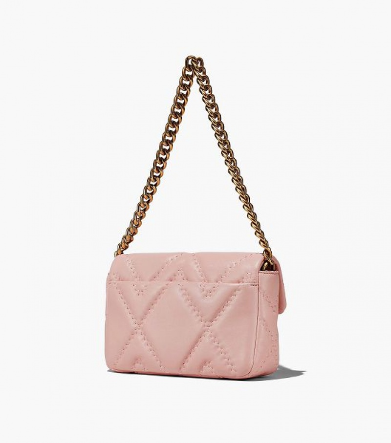 Rose Marc Jacobs The Quilted Leather J Marc Women's Shoulder Bags | 78052YJUM