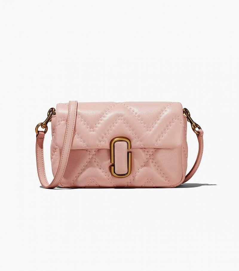 Rose Marc Jacobs The Quilted Leather J Marc Women's Shoulder Bags | 78052YJUM