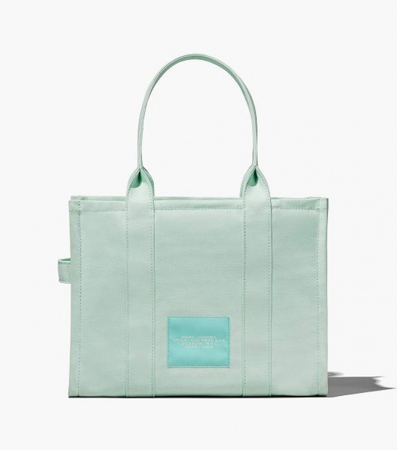 Seafoam Marc Jacobs The Large Women's Tote Bags | 68451SUDZ