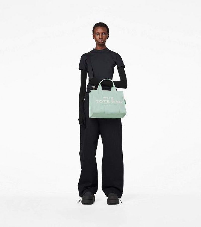 Seafoam Marc Jacobs The Medium Women's Tote Bags | 21086LUCX