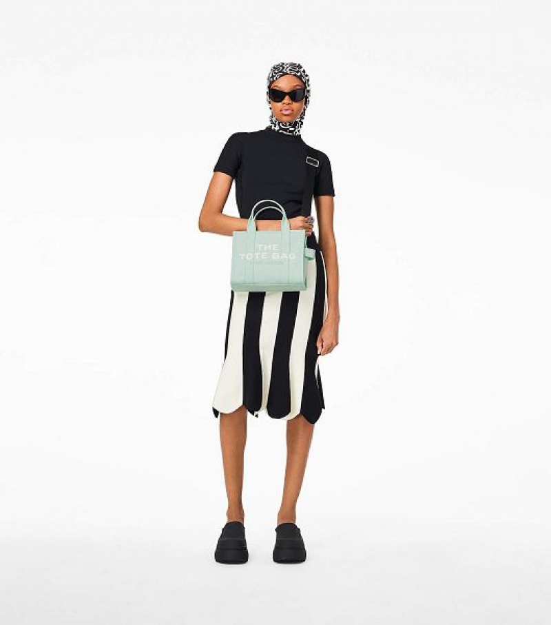 Seafoam Marc Jacobs The Small Women's Tote Bags | 14637SCXM