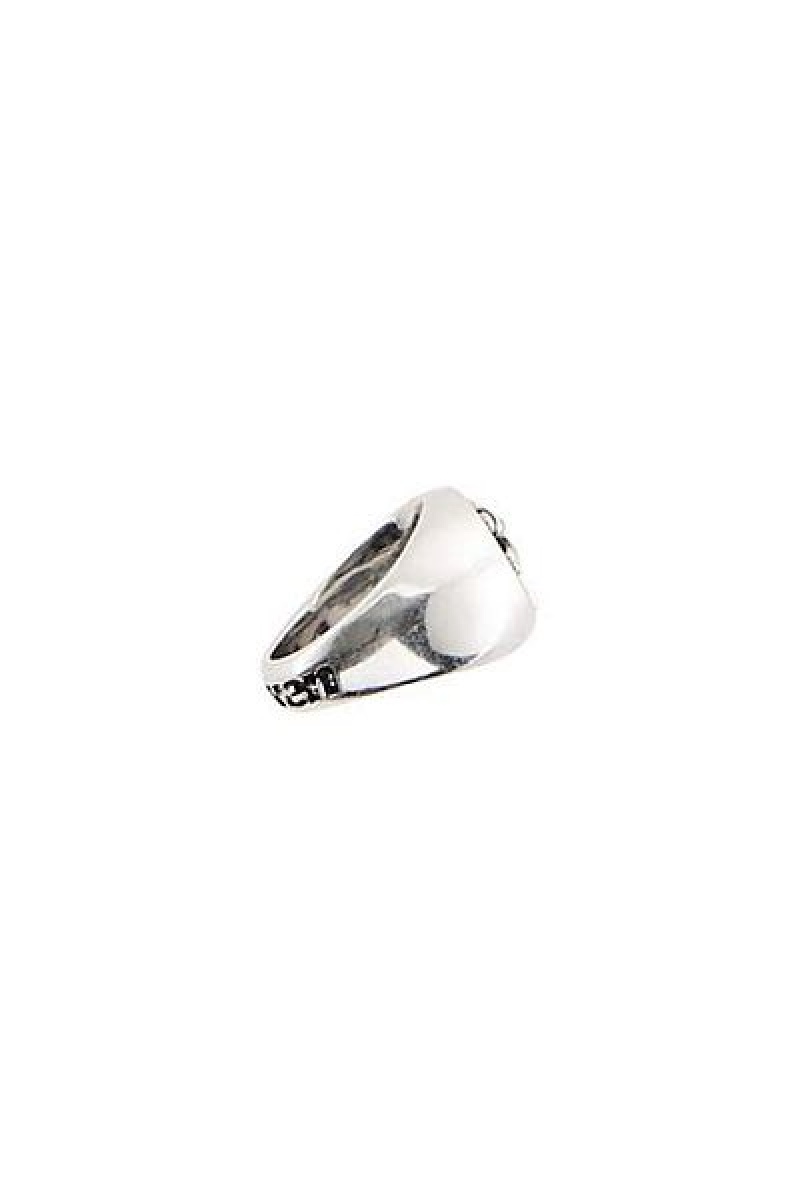 Silver Marc Jacobs Bear Crest Heaven Ring | 74825IZNY