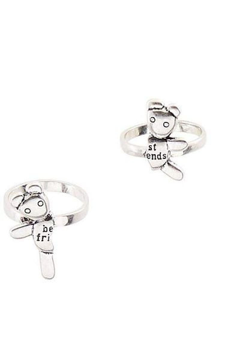 Silver Marc Jacobs Friendship Heaven Ring | 01348NHOU