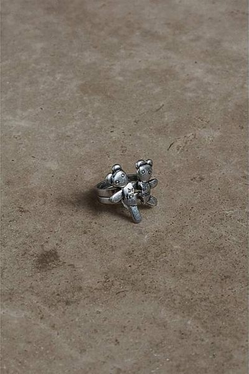 Silver Marc Jacobs Friendship Heaven Ring | 01348NHOU