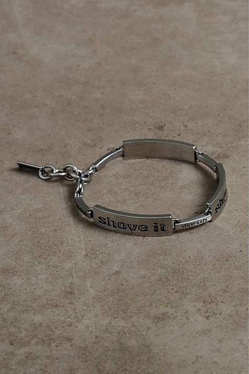 Silver Marc Jacobs Shove It Heaven Bracelets | 69745DQUM