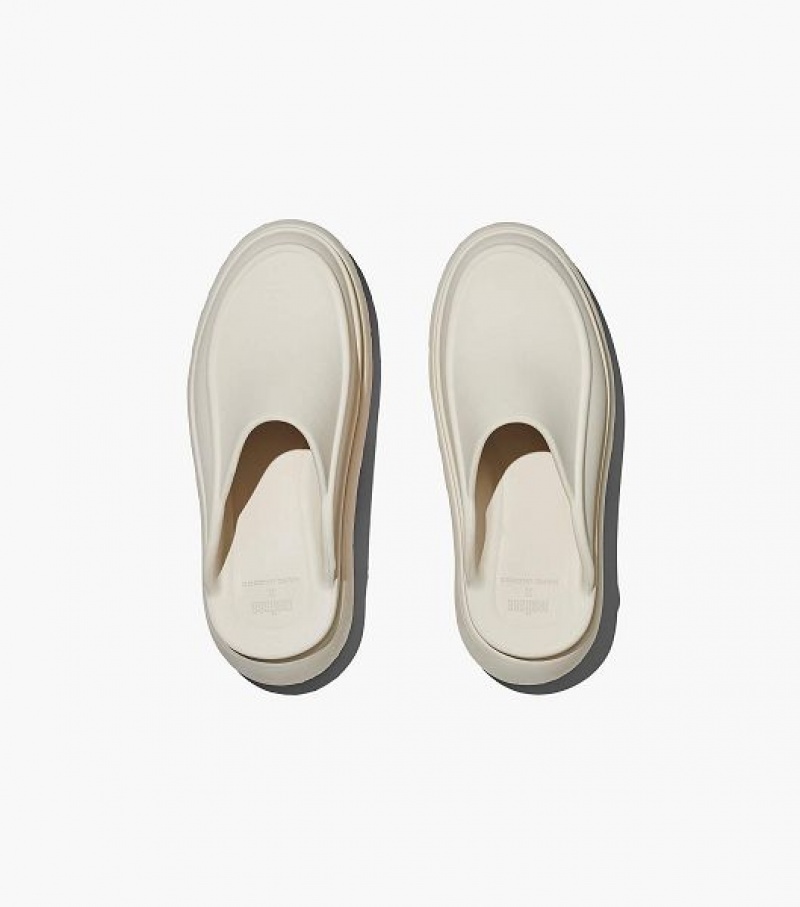 White Marc Jacobs Melissa x Marc Jacobs Women's Clogs | 25903BDNG