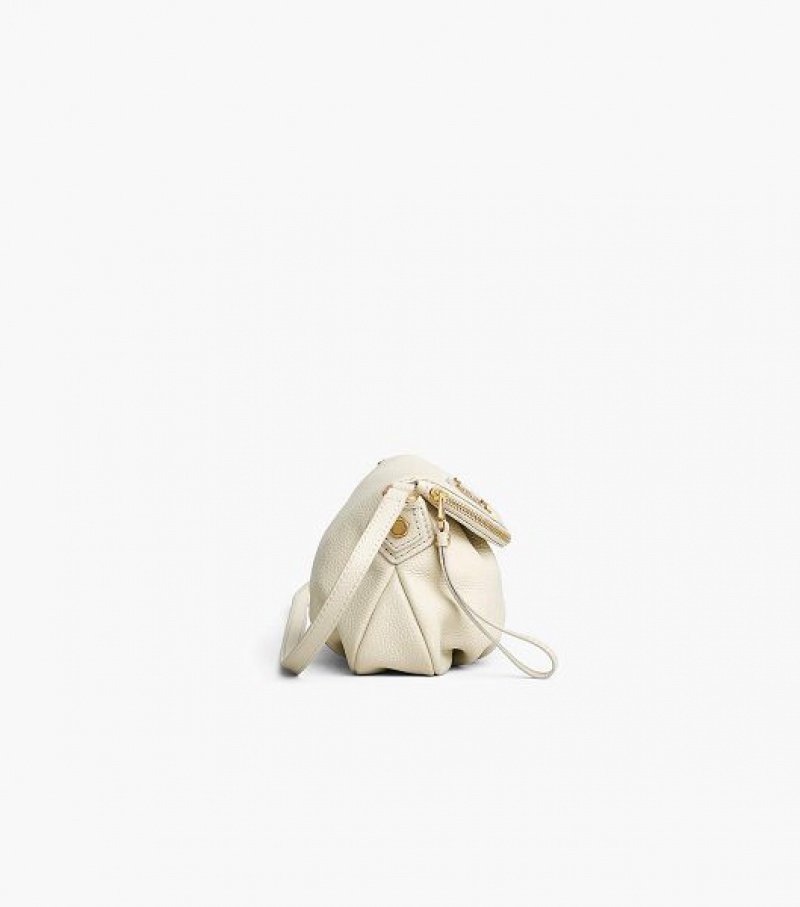 White Marc Jacobs Re-Edition Mini Natasha Women's Shoulder Bags | 20745QYAT