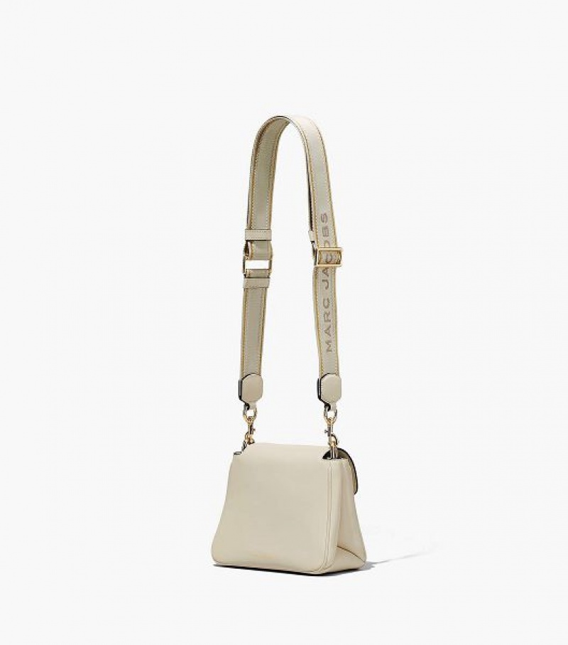 White Marc Jacobs The J Marc Chain Mini Women's Satchel Bags | 89312LNVS