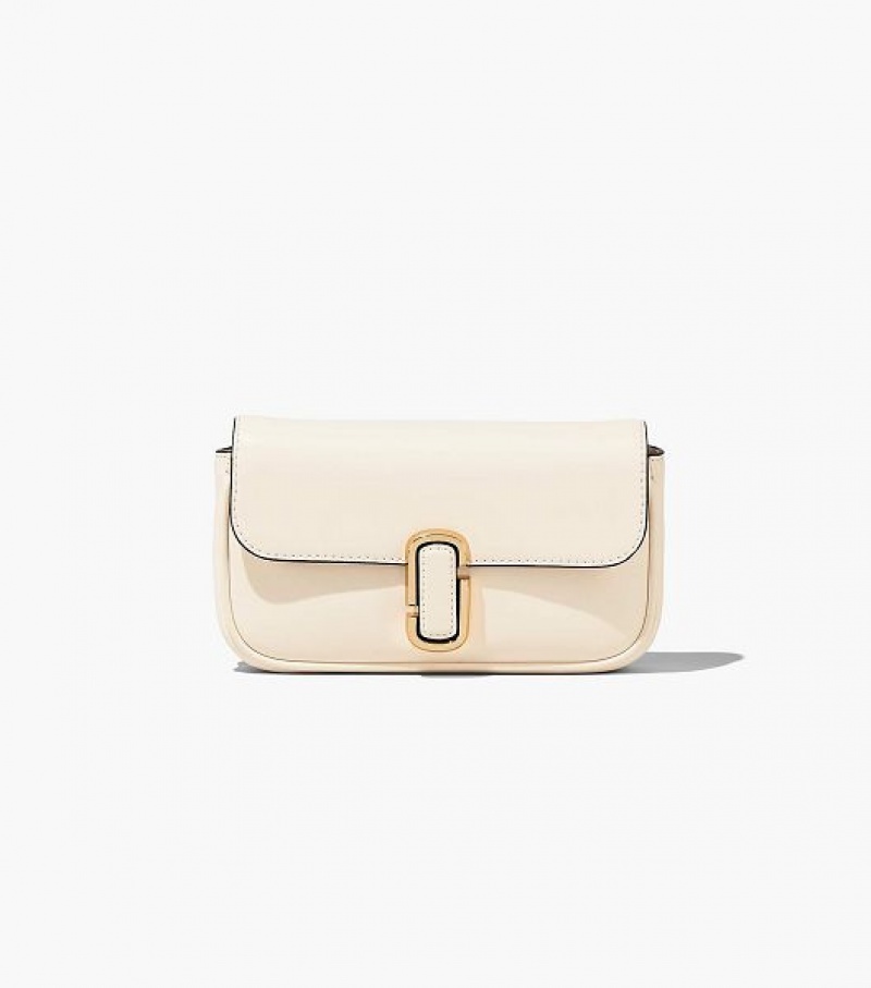 White Marc Jacobs The J Marc Women's Mini Bags | 68502UHPW