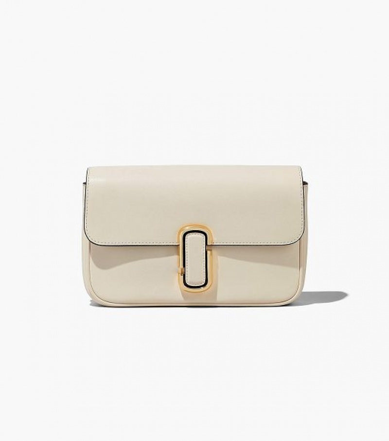 White Marc Jacobs The J Marc Women's Shoulder Bags | 74896DQFW