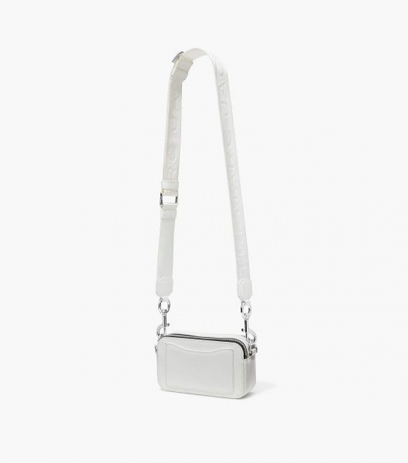 White Marc Jacobs The Snapshot DTM Women's Crossbody Bags | 92430PYJB