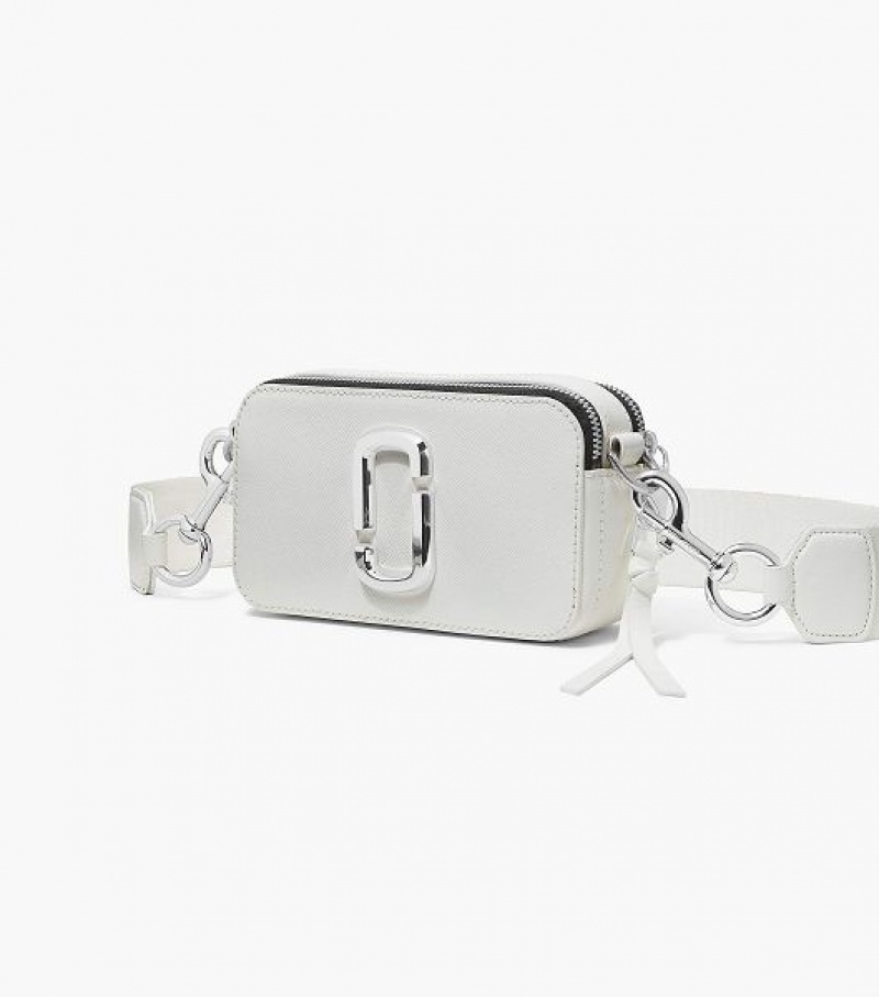 White Marc Jacobs The Snapshot DTM Women's Crossbody Bags | 92430PYJB