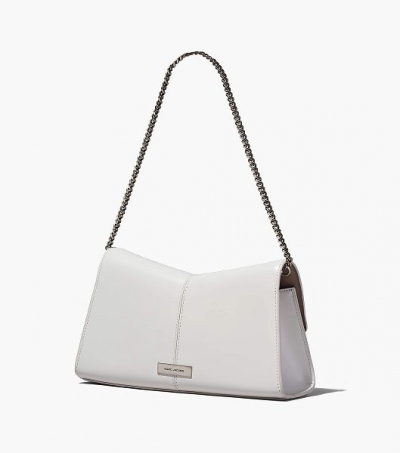 White Marc Jacobs The St. Marc Convertible Women's Clutch Bags | 47625DIUW