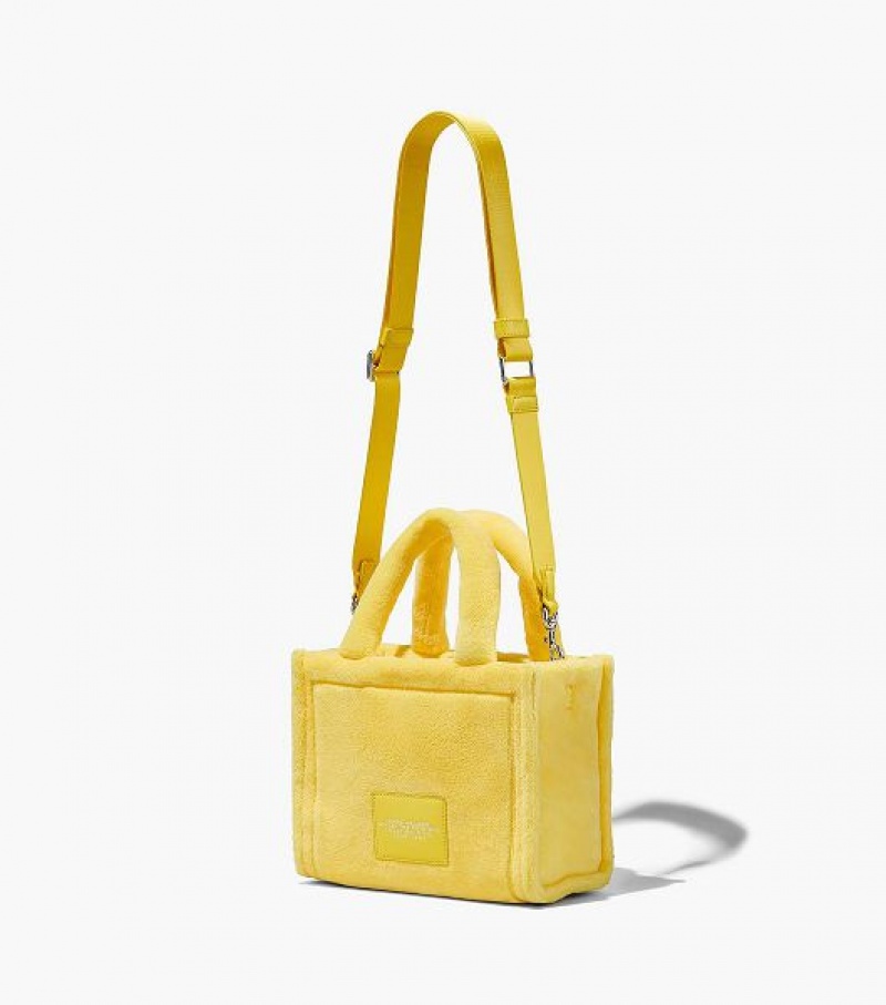 Yellow Marc Jacobs The Terry Small Women's Tote Bags | 51974BEVH