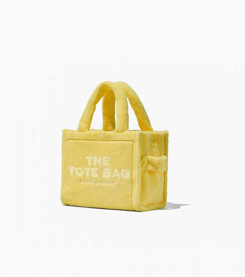 Yellow Marc Jacobs The Terry Small Women's Tote Bags | 51974BEVH