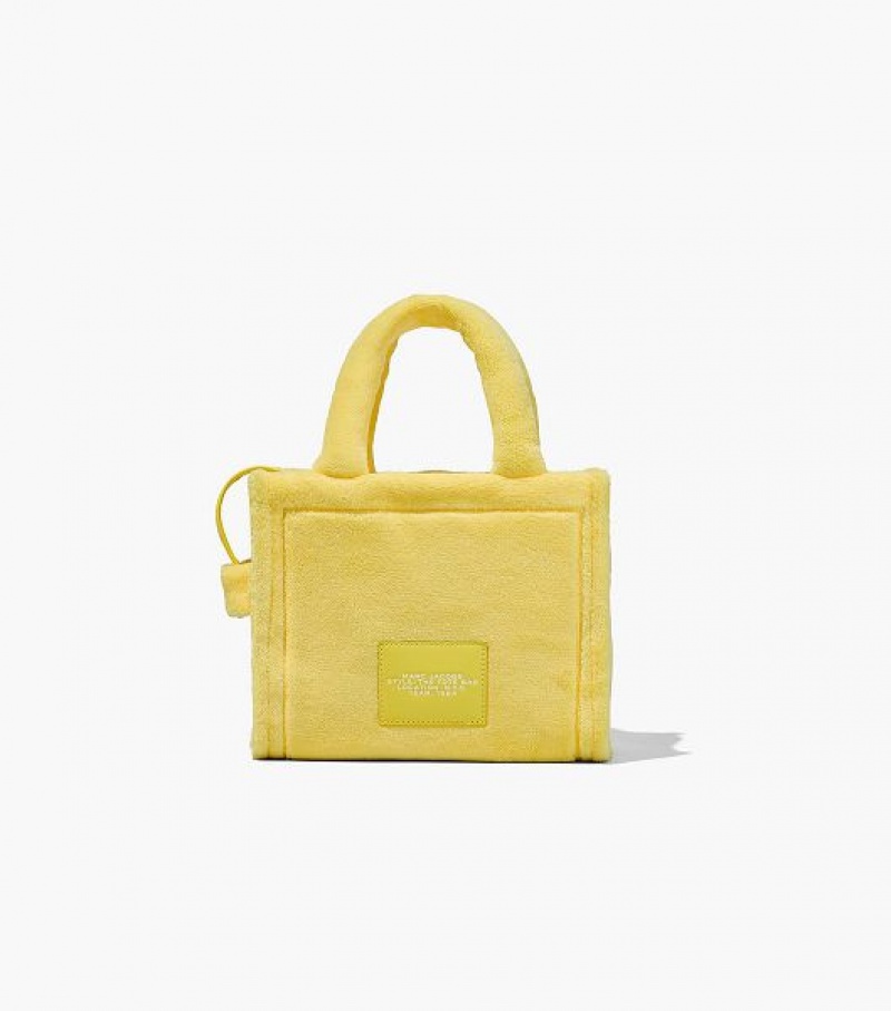 Yellow Marc Jacobs The Terry Small Women's Tote Bags | 51974BEVH