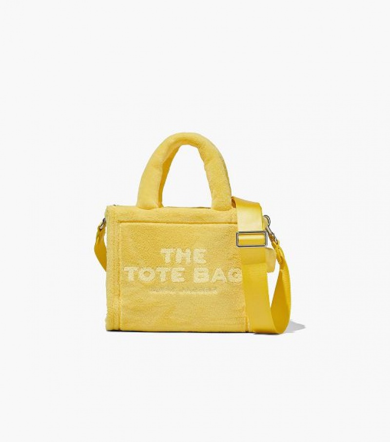 Yellow Marc Jacobs The Terry Small Women\'s Tote Bags | 51974BEVH