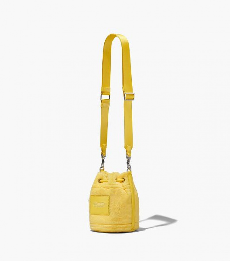 Yellow Marc Jacobs The Terry Women's Bucket Bags | 52764PWTN