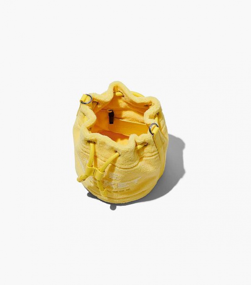 Yellow Marc Jacobs The Terry Women's Bucket Bags | 52764PWTN